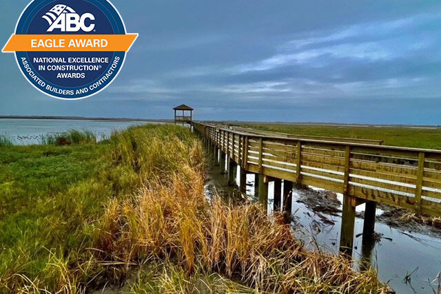 2022 Associated Builders and Contractors Award For Leonabelle Turnbull Boardwalk